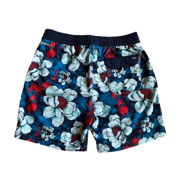 Hurley Phantom Cannonball 17" Volley Shorts - Unity Blue 2 Size S - Picture 6 of 7